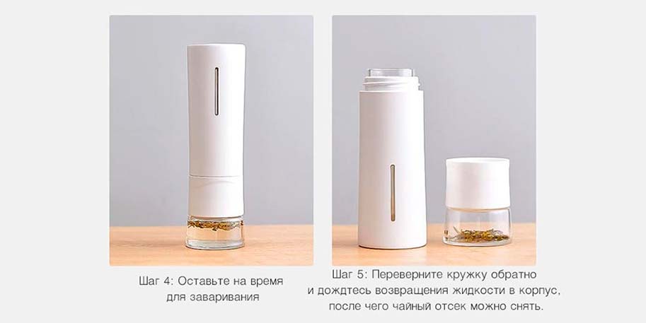 Xiaomi Pinztea Tea Water Separation Cup