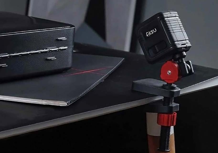Лазерный уровень - нивелир AKKU Infrared Laser Level Grey (AK311)
