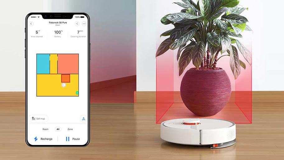 Робот-пылесос Xiaomi Roborock S6 Pure Russian Робот-пылесос Xiaomi Roborock S6 Pure Russian