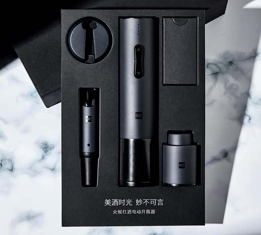 Набор для вина Huo Hou Deluxe Set 4 in 1 (HU0090)