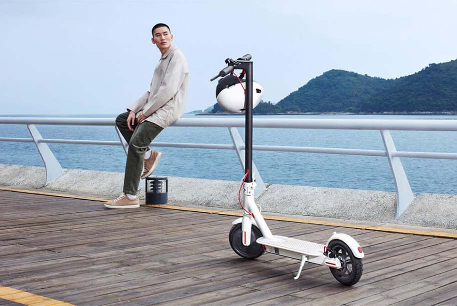 Электросамокат Xiaomi Mijia Electric Scooter 1S (белый)
