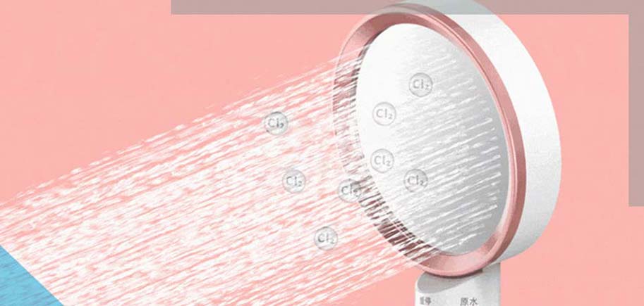 Diiib Dechloration Pressurized Beauty Shower White