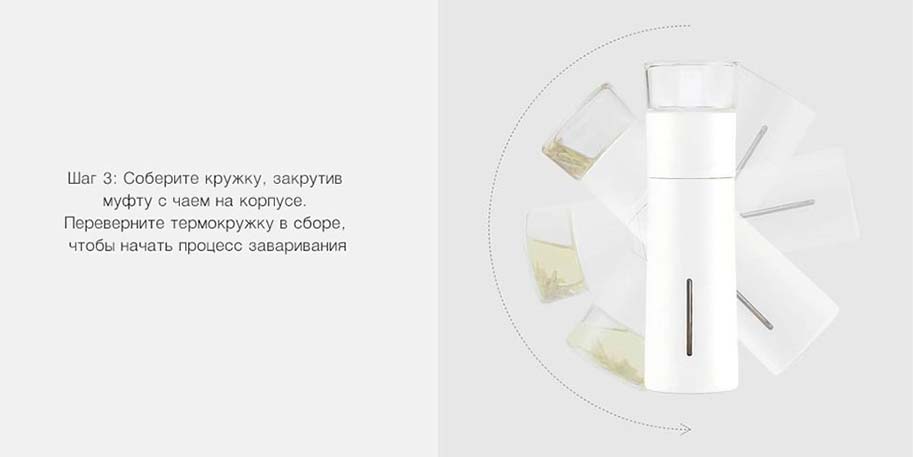 Xiaomi Pinztea Tea Water Separation Cup