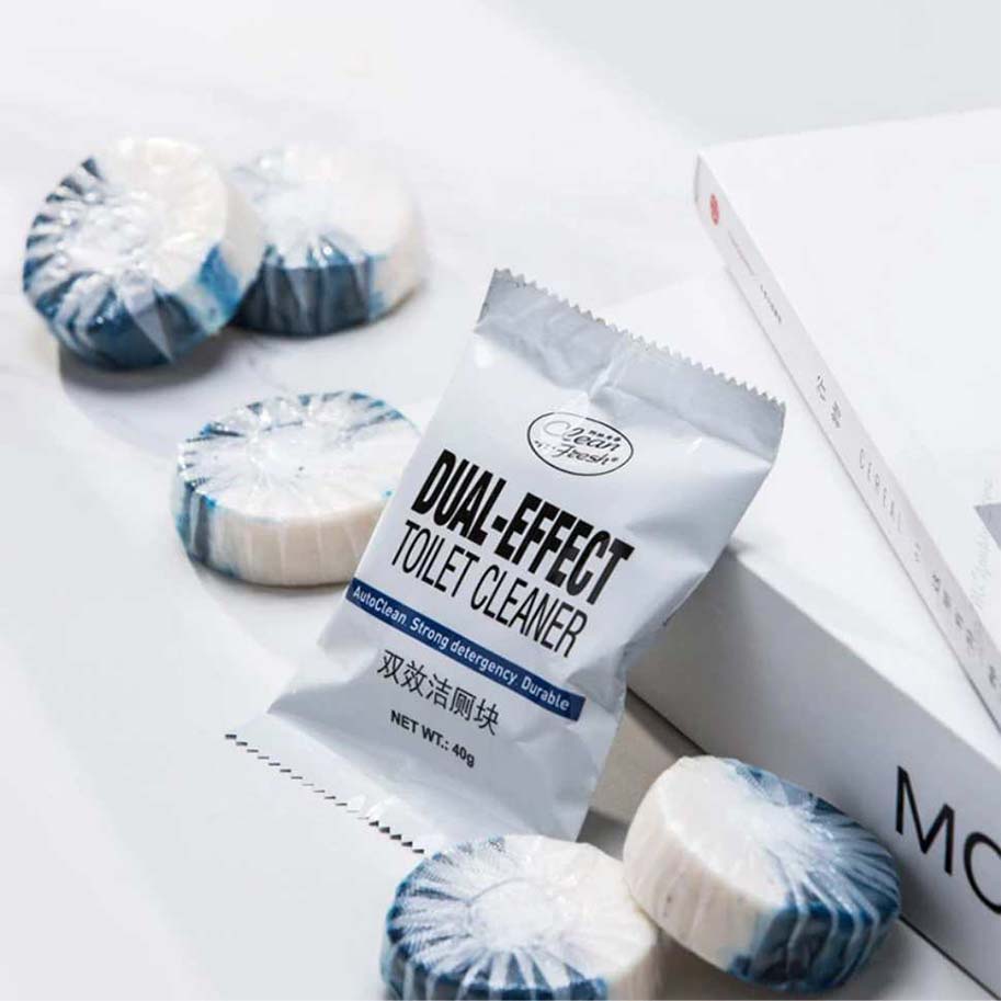 Блоки для унитаза Xiaomi Mijia Clean-n-fresh Dual Effect Toilet Cleaner 12 шт