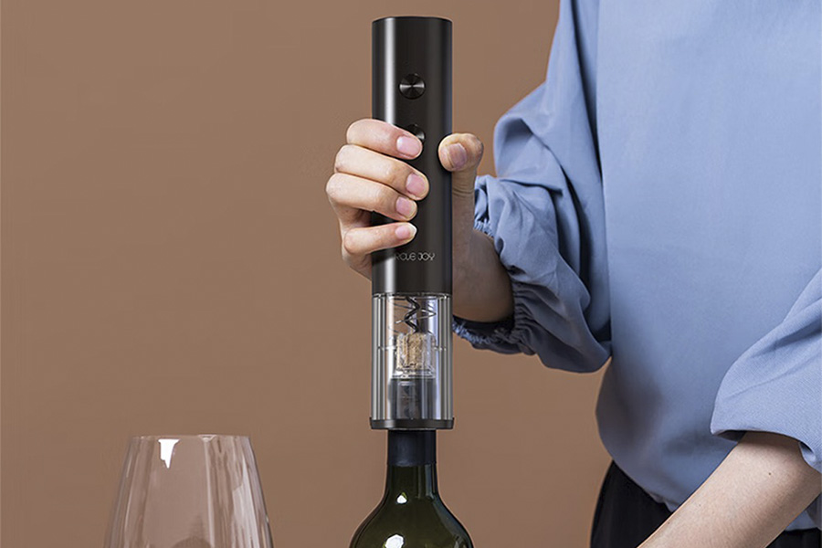 Xiaomi Circle Joy Electric Wine Bottle Opener Black