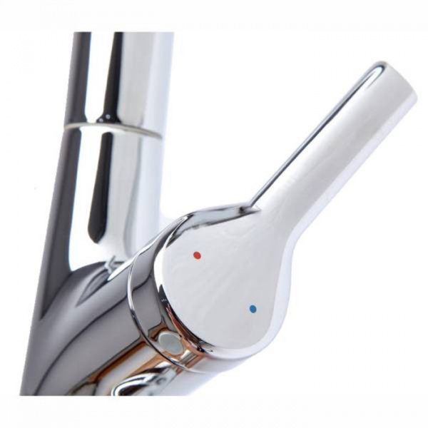 Смеситель с выдвижным изливом Xiaomi Dabai Diiib Large White Removable Kitchen Faucet