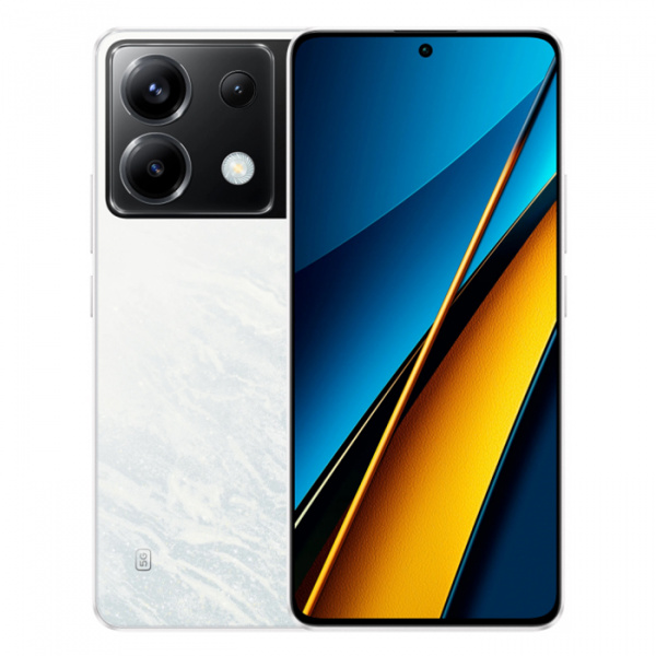 Смартфон Xiaomi POCO X6 5G 12/256Gb (белый)