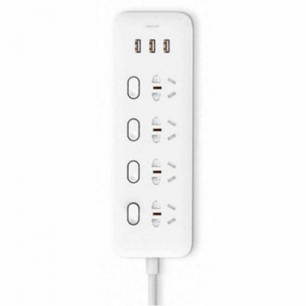Удлинитель Xiaomi Mi Power Strip 4 розетки + 3 USB