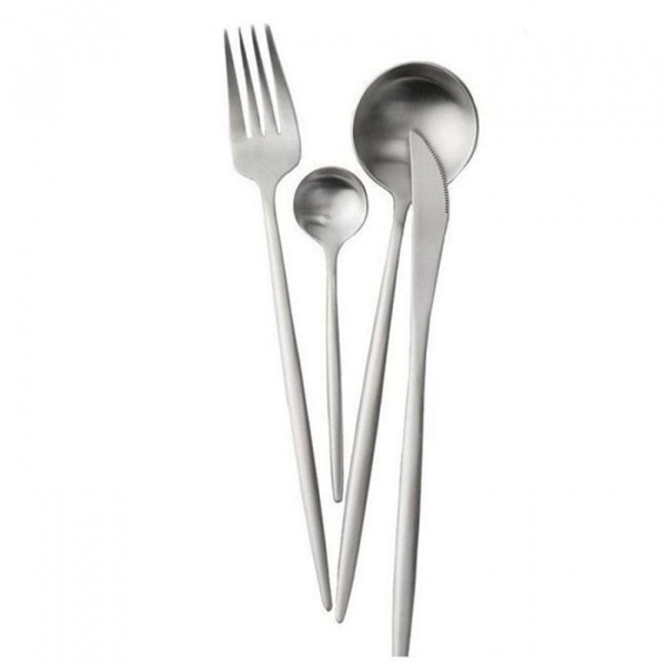 Набор столовых приборов Xiaomi Maison Maxx Stainless Steel Set (серебро)