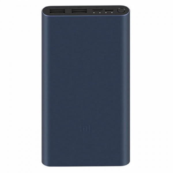 Внешний аккумулятор Xiaomi Mi Power Bank 3 10000 mAh (чёрный)