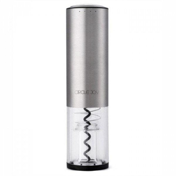 Электрический штопор Xiaomi Circle Joy Round Stainless Electric Wine Opener (серебро)