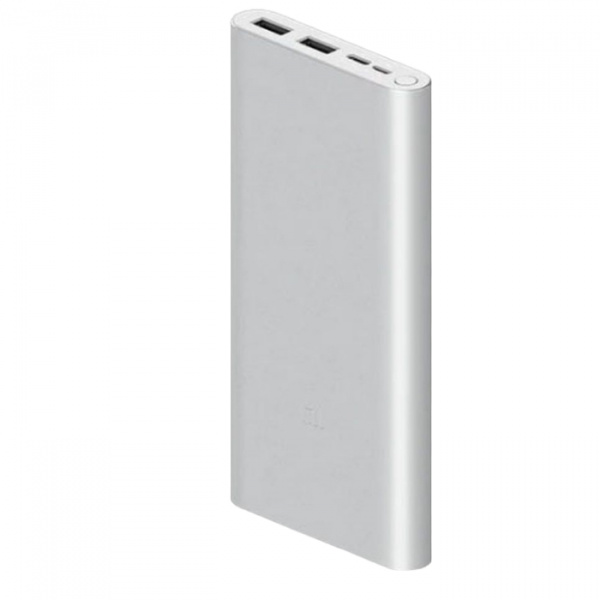 Внешний аккумулятор Xiaomi Power Bank 3 10000 mAh (серебро)
