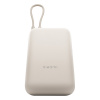 Внешний аккумулятор Xiaomi Power Bank With Cable USB-C Pocket Version 10000 mAh (бежевый)