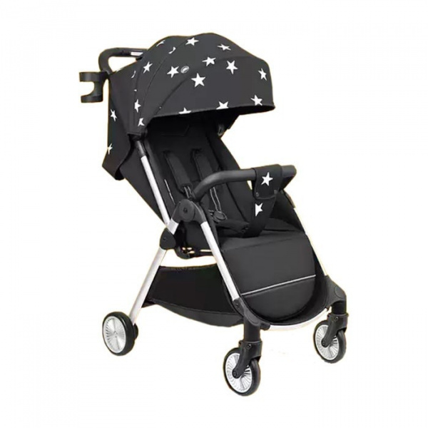 Детская коляска Xiaomi Qborn Easy Folding Stroller (чёрная)