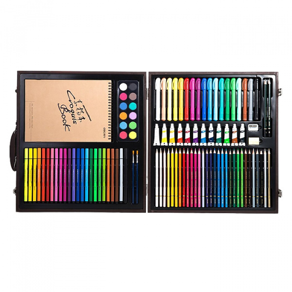 Набор для рисования Xiaomi DELI Painting Set Wooden Box