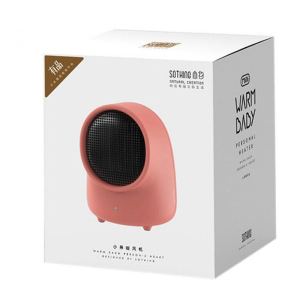Обогреватель воздуха Xiaomi Sothing Mini Warmbaby Heater (розовый)