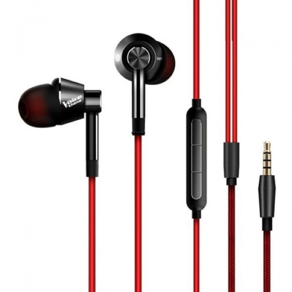 Наушники Xiaomi 1MORE 1M301 Single Driver (чёрно-красные)