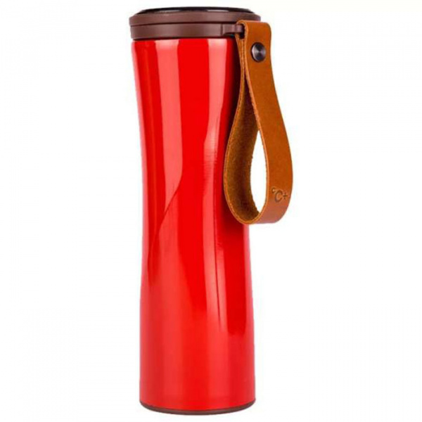 Умный термос Xiaomi Kiss Kiss Fish Light Smart Insulation Cup (красный)