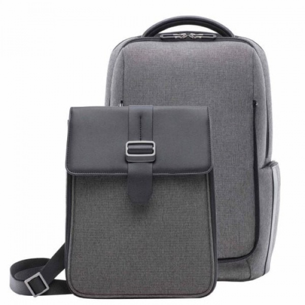 Рюкзак Xiaomi Fashion Commuter Backpack 2 в 1 (серый)