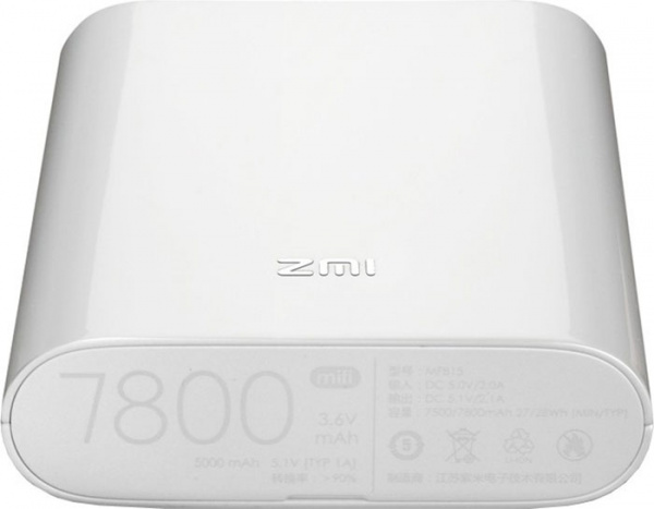 Роутер Xiaomi ZMI Power Bank 7800 mAh