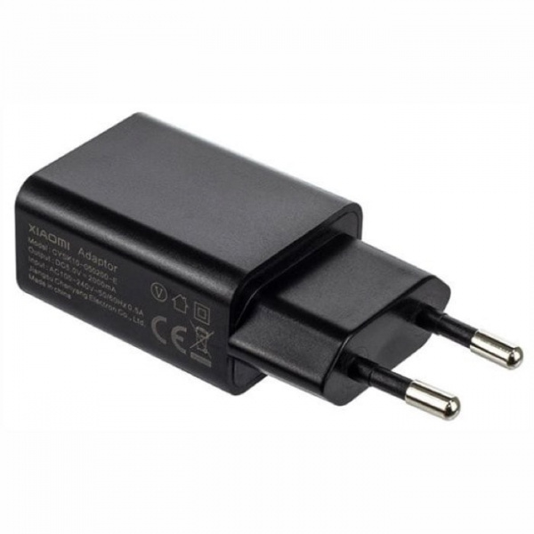 Сетевой блок питания Xiaomi Adaptor 2A (чёрный)