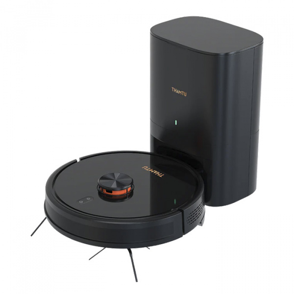 Робот-пылесос с базой самоочистки Xiaomi Thamtu Robot Vacuum Cleaner T20S (черный)