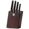 Набор ножей с подставкой Xiaomi Huo Hou Fire Waiting Steel Knife Set 5 in 1