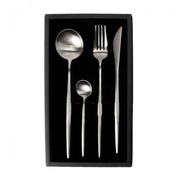 Набор столовых приборов Xiaomi Maison Maxx Stainless Steel Set (серебро)