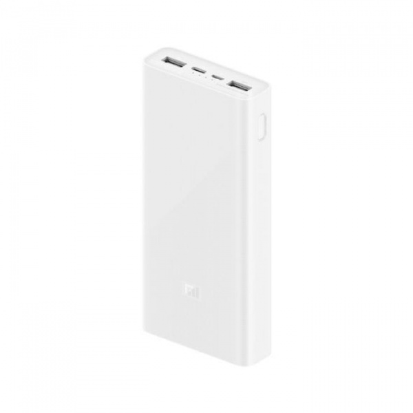Внешний аккумулятор Xiaomi Mi Power Bank 3 20000 mAh (белый)
