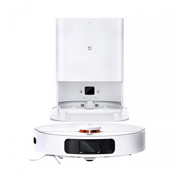 Робот-пылесос с базой самоочистки Xiaomi Mijia Self Cleaning Robot Vacuum Mop 2 Pro (белый)