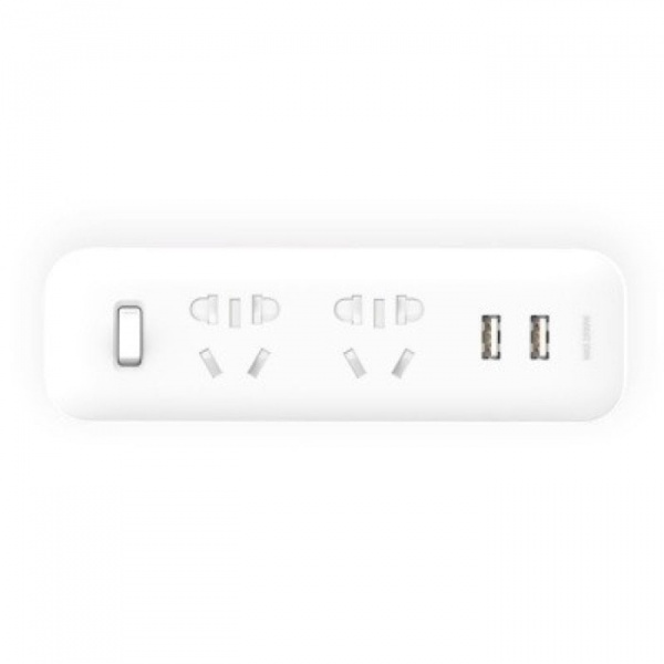 Сетевой адаптер Xiaomi Mi Power Strip 2 розетки + 2 USB (белый)