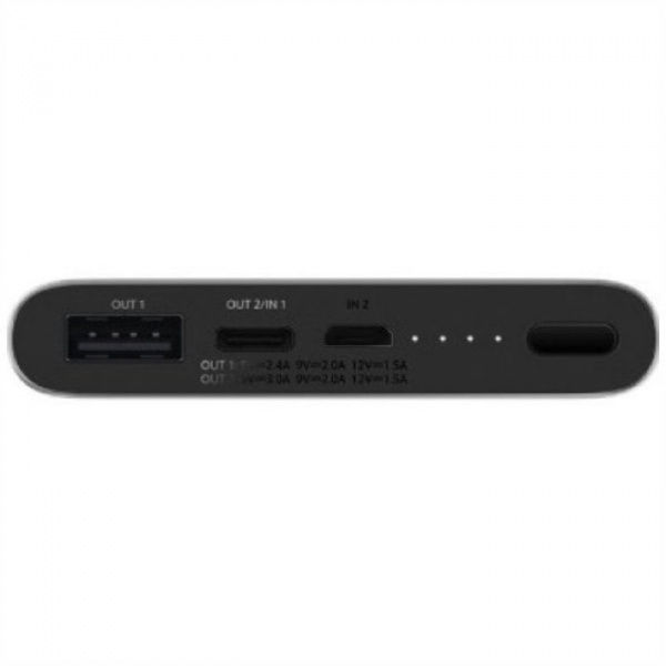Внешний аккумулятор Xiaomi Mijia Power Bank 3 10000 mAh (серебро)
