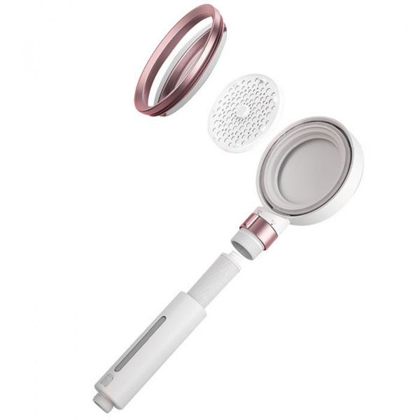 Лейка для душа Xiaomi Diiib Dechloration Pressurized Beauty Shower (розовая)