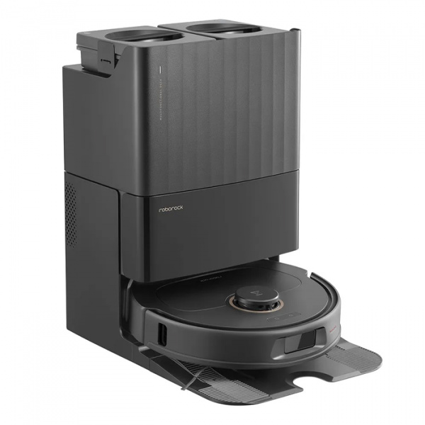 Робот-пылесос с базой самоочистки Xiaomi Roborock Q Revo Pro (чёрный)