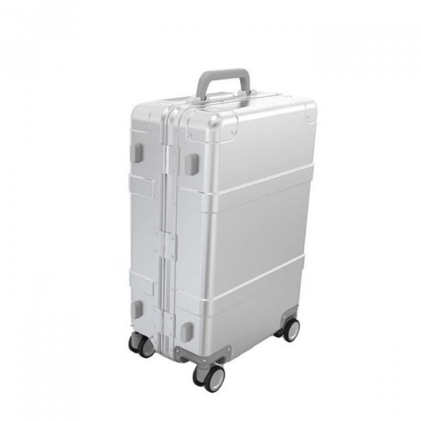 Чемодан металлический Xiaomi 90 Points Metal Suitcase 20" (серебро)