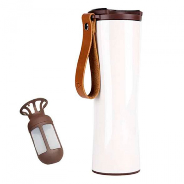 Умный термос Xiaomi Kiss Kiss Fish Light Smart Insulation Cup (белый)