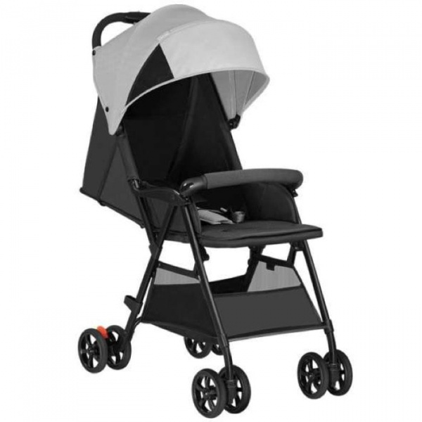 Прогулочная коляска Xiaomi Qborn Lightweight Folding Stroller (серая)