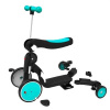 Самокат беговел 5 в 1 Xiaomi BeBeHoo Deformation Stroller (бирюзовый)