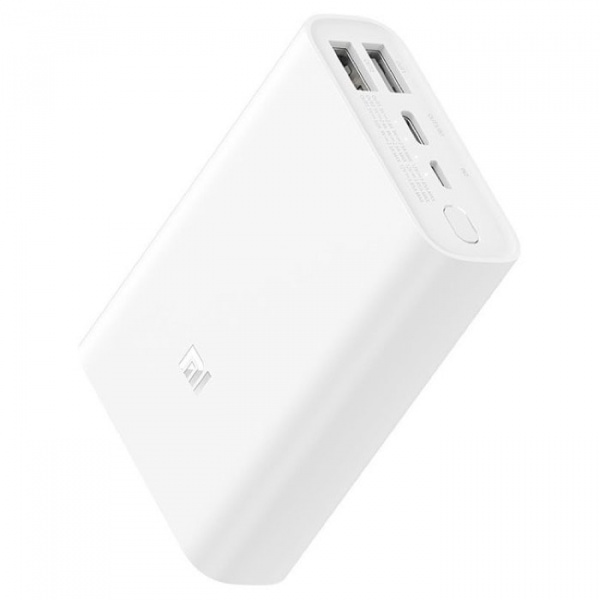 Внешний аккумулятор Xiaomi Mi Power Bank Pocket Edition 10000 mAh (белый)