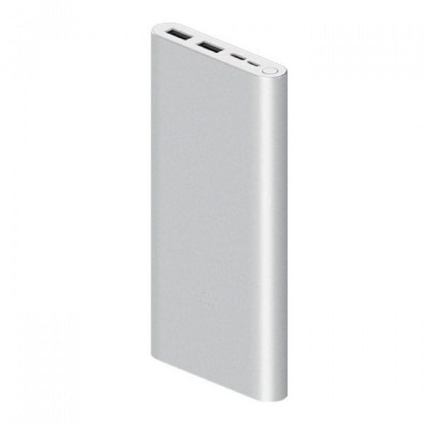 Внешний аккумулятор Xiaomi Mijia Power Bank 3 10000 mAh (серебро)