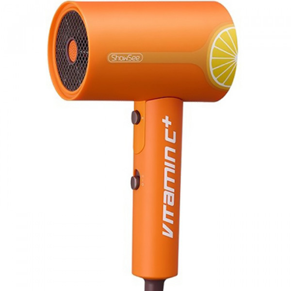 Фен для волос Xiaomi ShowSee Electric Hair Dryer Vitamin C+ (оранжевый)