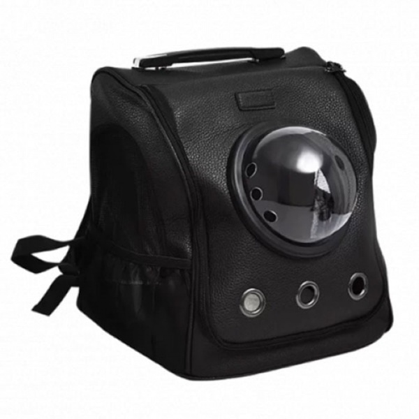 Переноска-рюкзак для животных Xiaomi Small Animal Star Space Capsule Shoulder Bag (чёрный)