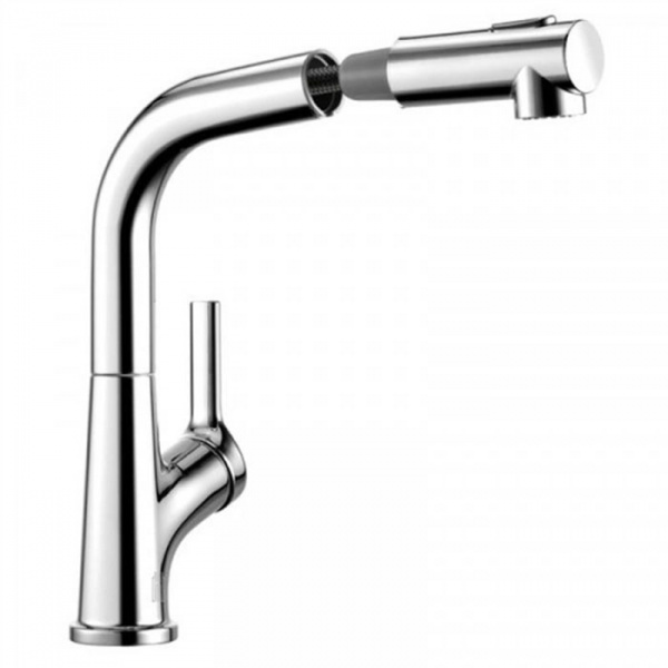 Смеситель с выдвижным изливом Xiaomi Dabai Diiib Large White Removable Kitchen Faucet