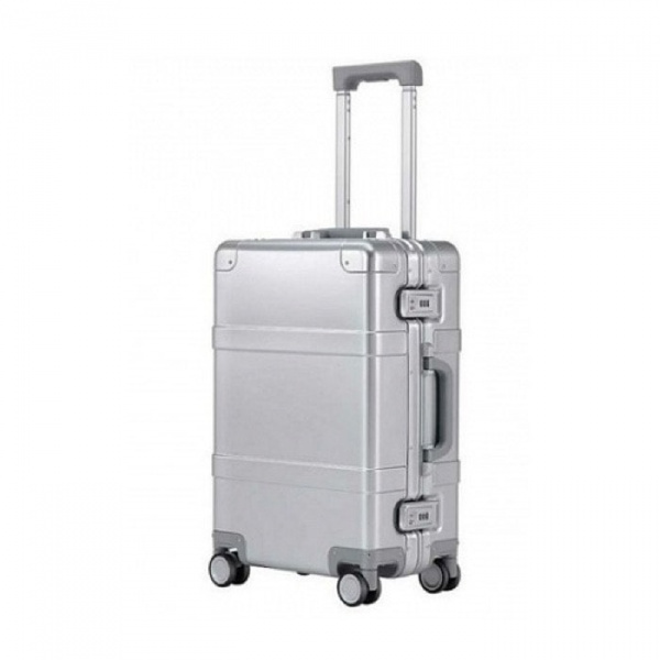 Чемодан металлический Xiaomi 90 Points Metal Suitcase 20" (серебро)