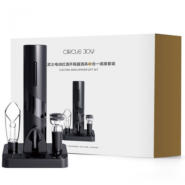 Набор для вина Xiaomi Circle Joy Black Samurai Wine Set 5 в 1