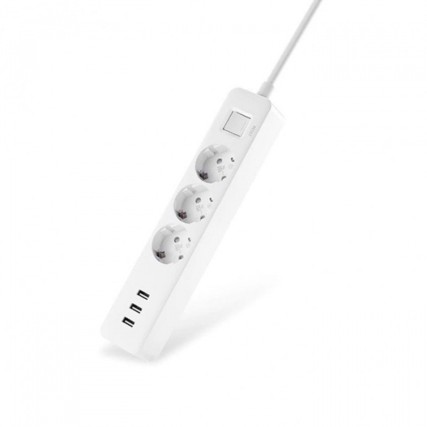Удлинитель Xiaomi Mi Power Strip 3 розетки + 3 USB (international)