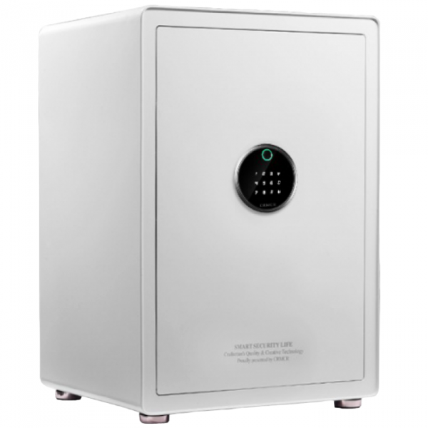 Электронный сейф со сканером отпечатка пальца Xiaomi CRMCR Cato Anno Iron Safe Box (белый)
