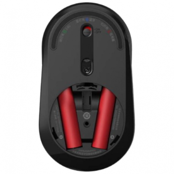 Мышь компьютерная Xiaomi Mi Dual Mode Wireless Mouse Silent Edition Receiver (черная)