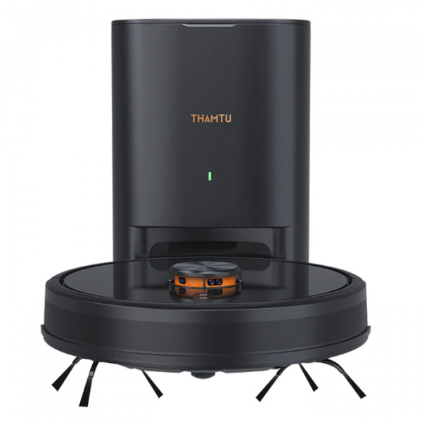 Робот-пылесос с базой самоочистки Xiaomi Thamtu Robot Vacuum Cleaner T20S (черный)