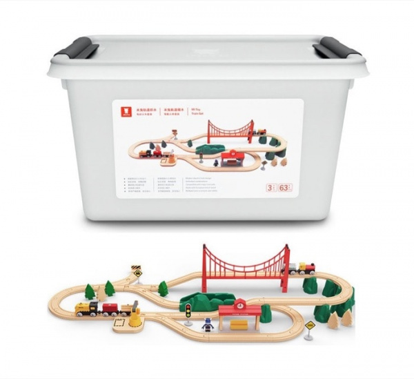 Детская железная дорога Xiaomi Mi Toy Train Set